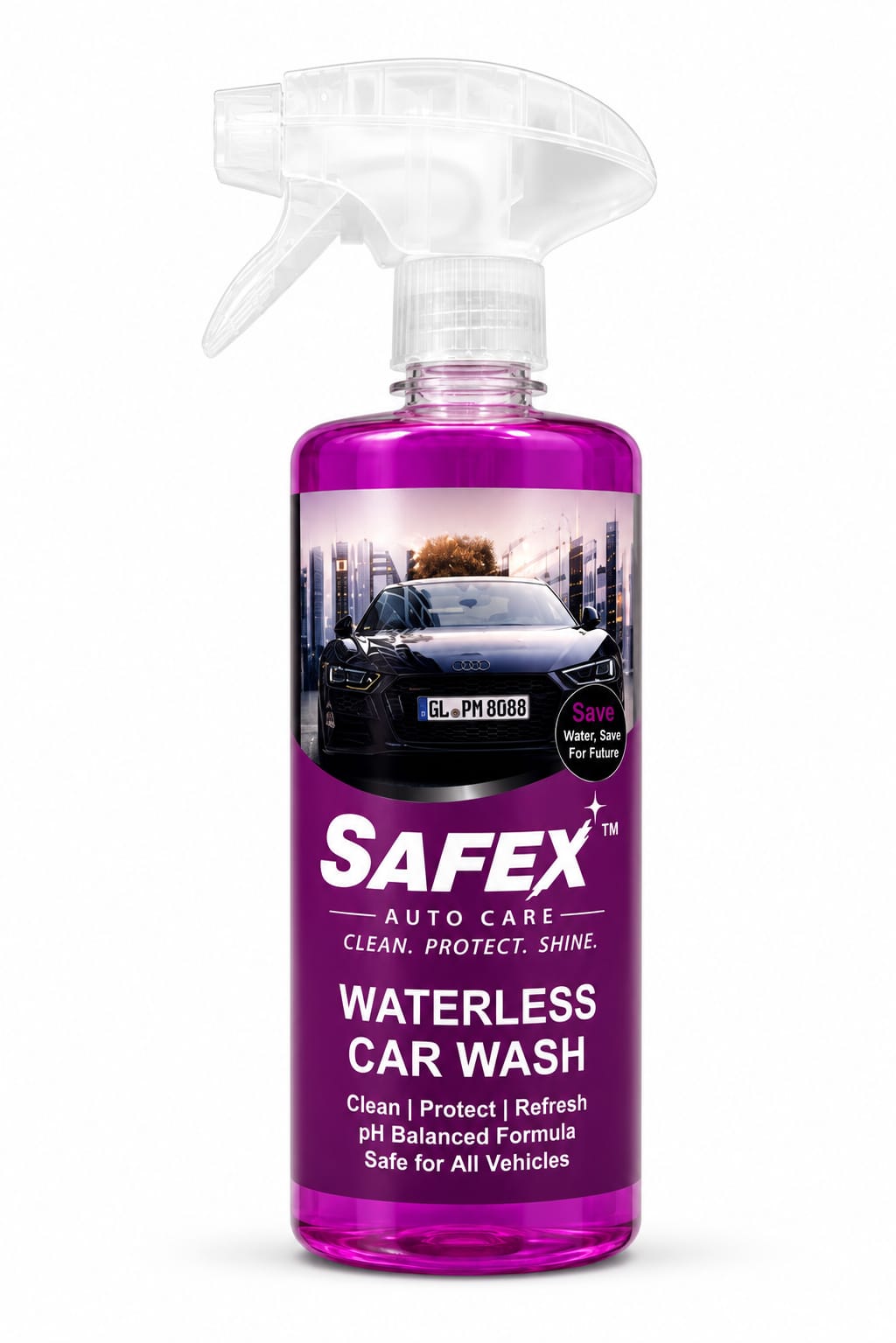 (2) Safex Waterless Car Wash (500 ml) - Image 1